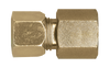 1/4 x 1/4" Steel Metal Line Compression - Female NPT Connector  S6766-4B