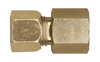 3/8 x 1/4" Steel Metal Line Compression - Female NPT Connector  S6766-6B