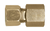 3/8 x 3/8" Steel Metal Line Compression - Female NPT Connector  S6766-6C