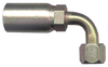 3/4 x 3/4" Weatherhead® U-Series Hose Crimp - Female 37° JIC Swivel 90° Elbow  SC639-1212