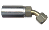 1/2 x 5/8" Weatherhead® U-Series Hose Crimp - Female 37° JIC Swivel 45° Elbow  SC640-810