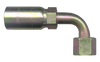 3/8 x 11/16"-16 Weatherhead® U-Series Hose Crimp - Female ORFS Swivel 90° Elbow  SC659-66