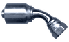 1/4 x 3/8" Koman/Parker® 43 Series Hose Crimp - Female 37° JIC Swivel 45° Elbow  SC940-46
