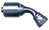 3/8 x 3/8" Koman/Parker® 43 Series Hose Crimp - Female 37° JIC Swivel 45° Elbow  SC940-66