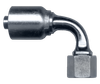 3/4 x 1-3/16"-12 Koman/Parker® 43 Series Hose Crimp - Female ORFS Swivel 90° Elbow  SC959-1212