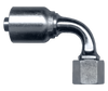 1/2 x 1"-14 Koman/Parker® 43 Series Hose Crimp - Female ORFS Swivel 90° Elbow  SC959-810