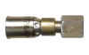 3/8 x 3/8" 100R14 Hose Crimp - Brass Female 37° JIC Swivel  SCT438-66