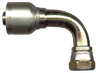 1/2 x 1/2" Koman/Parker® 71 Series Hose Crimp - Female 37° JIC Swivel 90° Elbow  SCT939MS-88