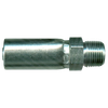 3/8 x 3/8" 100R7/R8/R18 Thermoplastic Hose Crimp - Male NPT  SCTP25-6C