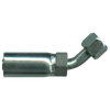 3/8 x 3/8" 100R7/R8/R18 Thermoplastic Hose Crimp - Female 37° JIC Swivel 45° Elbow  SCTP40-66