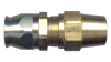 5/8 x 5/8" Brass 100R14 Reusable Hose End - DOT Air Brake Compression  SR468-1010
