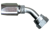 1 x 1" Steel 100R5 Reusable Hose End - Female 37° JIC Swivel 45° Elbow   SR540-1616