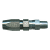 1/8 x 1/8" Steel 100R7 Reusable Hose End - Male NPT  SR725SW-2A