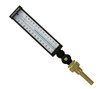 -20°C ~ 120°C w/3" Face - Stainless Case - 2-1/2" Stem - Adjustable Mount  - Thermometer  TH-250SS25ADJ3-D