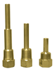 1/2 x 1/2" Brass Female NPT - Male NPT Thermowell - 2-1/2" Stem  TH-TW25-DD