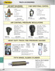 0-160 PSI 2" Face - 6" Wand - Tire Pressure Gauge  TPG-1