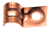 3/8" Tube O.D. Plated Steel One Hole Saddle Strap  TS21-6
