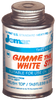 8 oz. White Teflon Pipe Sealant - Non CSA Approved - Brush Top Tin  TTS-4