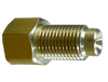 1/4 (7/16"-24) x 3/16 (3/8"-24) Brass Female 45° SAE Inverted Flare - Male 45° SAE Inverted Flare Adapter  WH-7828