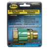 3/4"-11.5 Brass Male Water Hose Thread - Female Water Hose Thread Swivel RV Water Regulator  WR-RV55