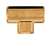 3/8" Extruded Brass Female NPT Tee  X101-C