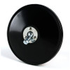 6" Convex Center-Mount Spot Mirrors Mirror Head Only - Black  12052