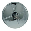 8" Round Convex Mirror w/Center-Mount Ball-Stud - Chrome  12983