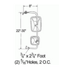 Split Mirror - Stainless Steel  28453