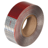 2" x 150' Reflective DOT Certified Marking Tape - Red/Silver  41050