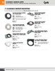 2" Round Lamp Theft Resistant Mounting Flange - Gray  43150