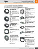 2-1/2" Round Lamp Theft Resistant Mounting Flange & Pigtail Retention Cap - Gray  43160