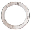 4" Round Lamp Flange Mount Security Ring - Stainless Steel  43343