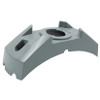 2 & 2-1/2" Round Lamp Corner Radius Bracket - Gray  43760