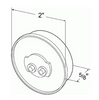 2" SuperNova® LED Clearance/Marker Lamp - Amber  47113