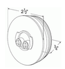 2-1/2" SuperNova® LED Clearance/Marker Lamp - Amber  47123