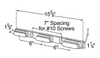 Thin-Line Light Bar - Red  49062