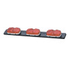Low-Profile Square Corner Style Light Bar - Red  49082