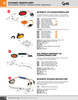 Dual Intensity MicroNova® LED Clearance/Marker Lamp Slim-Line w/Grommet - Amber  49373
