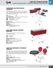 Submersible Low-Profile Trailer Lighting Kit Left Hand Stop/Tail/Turn & License Window - Red  52492