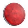 4" SuperNova® 10-Diode Grommet Mount LED Stop/Tail/Turn Lamp w/Male Pin - Red  53252