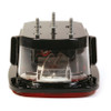 SuperNova® Three-Stud Metri-Pack® LED Stop/Tail/Turn Lamp & License Window w/Double Metri-Pack® Connector - Red/Clear  53650