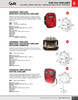 SuperNova® Three-Stud Metri-Pack® LED Stop/Tail/Turn Lamp & License Window w/Double Metri-Pack® Connector - Red/Clear  53650
