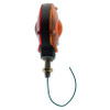 4" Zinc Die Cast Double Faced Lamp - Single Contact - Red/Amber  56020