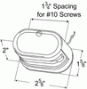 Resealable License Lamp - Clear  60001