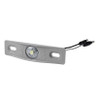 MicroNova® Multi-Volt DOT LED License Lamp w/Adaptor Bracket - Clear  60661