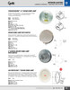 4" Torsion Mount® II Round Dome Lamp - Clear  61051