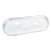 Oval LEDLamp® w/Male Pin Dome Lamp - Clear  61G31