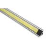 34.02" LED Lamp Strips Mounted w/Extruded - Aluminum Angle Rails - Clear  61R60