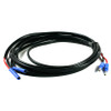 12' 8" Slim-Line Under Lamp Male - Slim-Line Under Lamp Double Female  66163