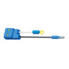 6" Clearance/Marker Two-Wire Female Pin Lamp Pigtail w/.180" Bullet Connector & Ring Terminal Wire  66980